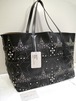 ★JIMMY CHOO ジミーチュウ PIMLICO ROCK ピムリコロック メンズ 大容量 マルチスタッズ レザー トート バッグ 黒★ 定番の大容量モデル♪