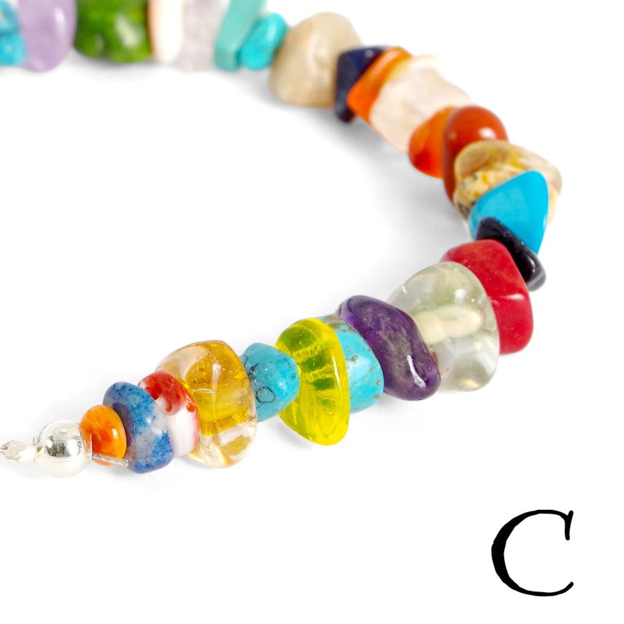 【INDIAN JEWELRY インディアンジュエリー】Navajo multi colored beads bracelet Naomi Garcia ナバホ マルチカラービーズブレスレット ナオミ・ガルシア作