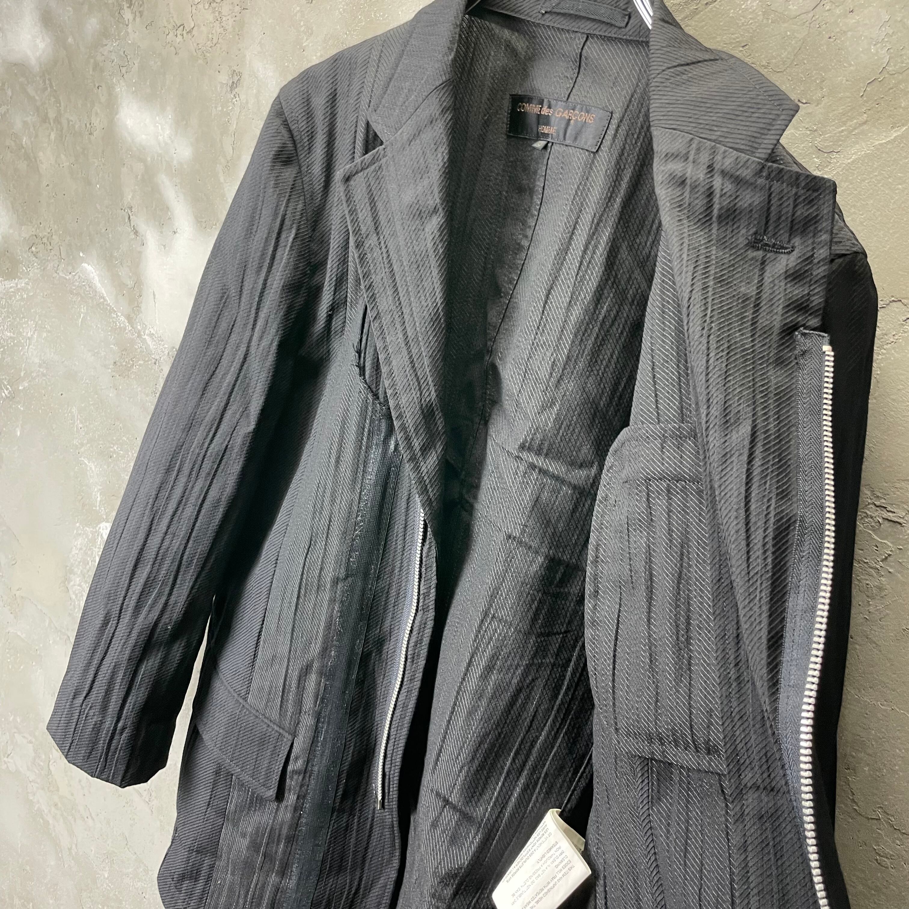 01ss COMME des GARCONS HOMME】zip up jacket コムデギャルソンオム 