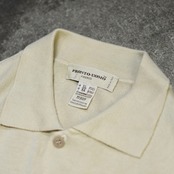 PRONT UOMO cotton rayon knit polo