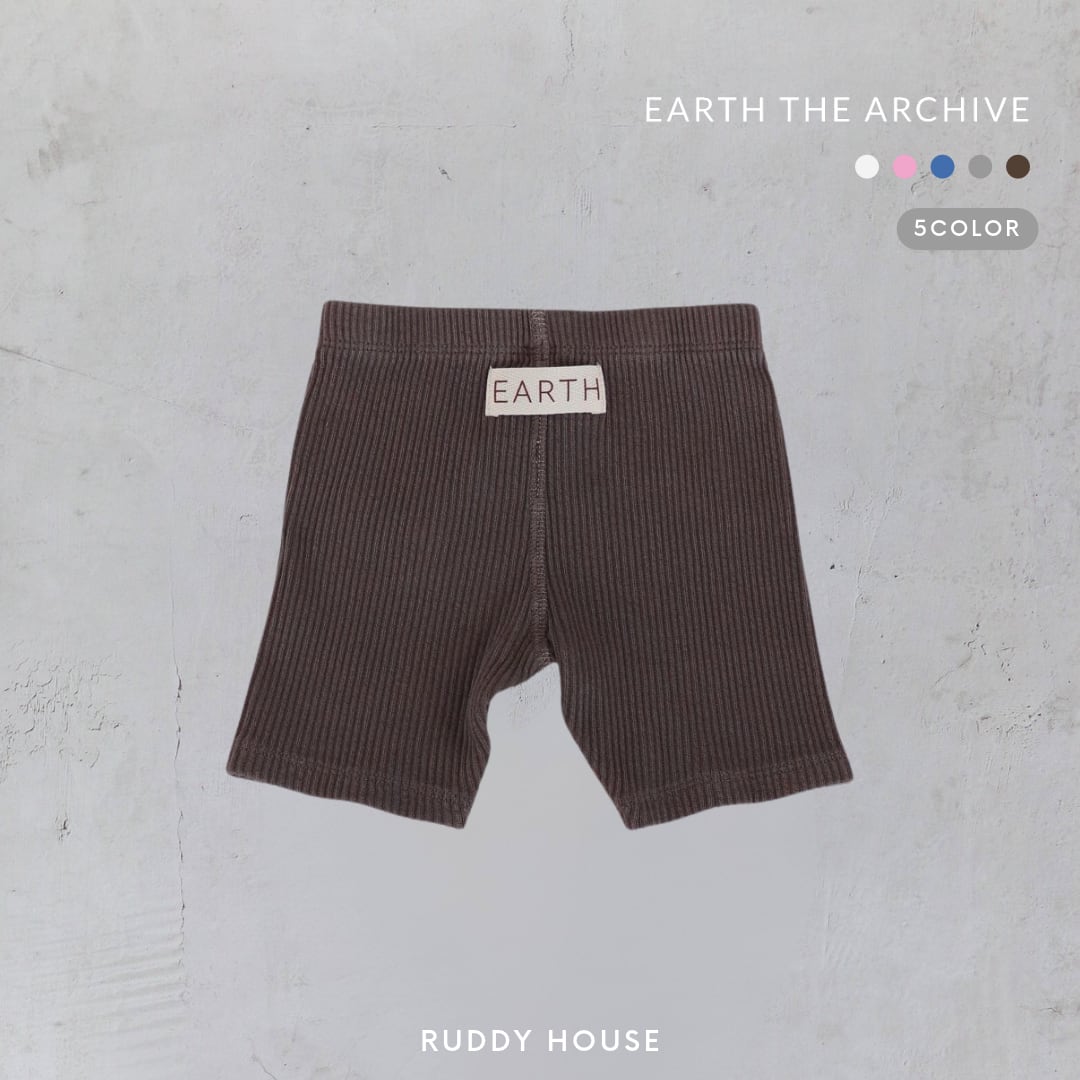 【予約販売|送料無料】EARTH THE ARCHIVE / Biker shorts