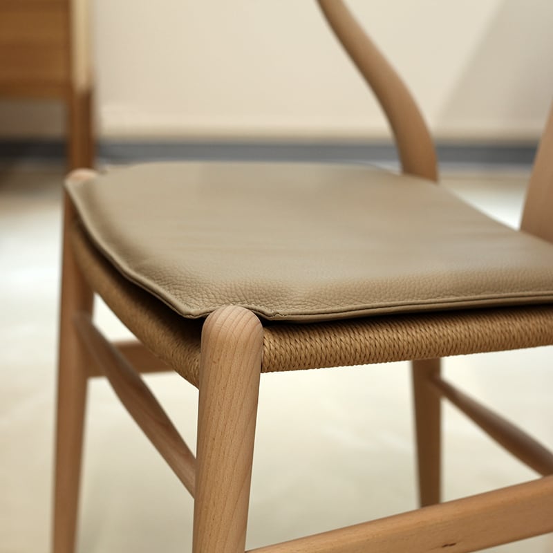 CH24 Yチェア専用 レザークッション（リバーシブル）［カールハンセン  