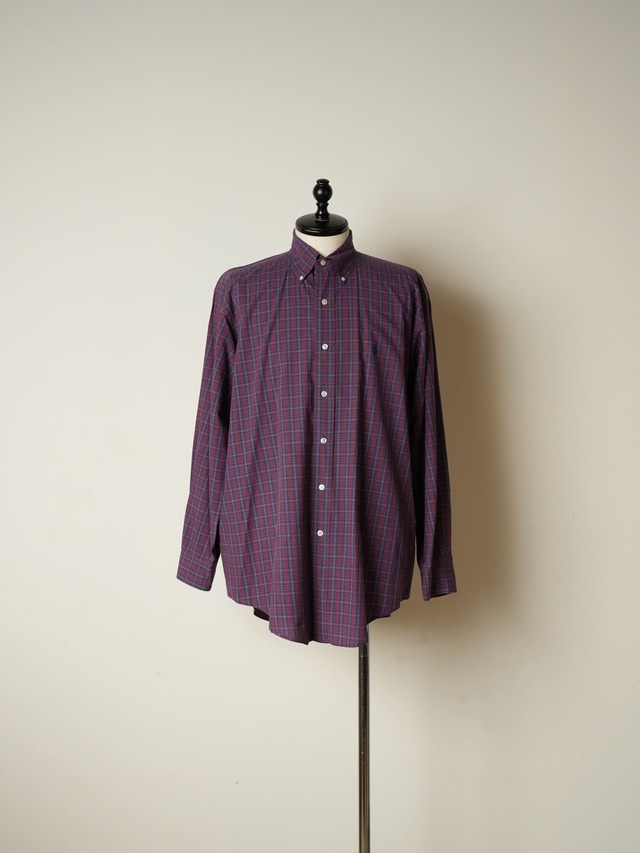 Ralph Lauren ラルフローレン パープルチェックシャツ