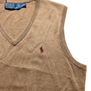 POLO by RALPH LAUREN wool knit vest