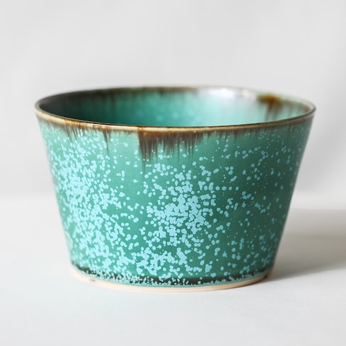 Turquoise glaze basic pot（L）