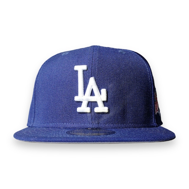 【New Era】59Fifty Fitted Cap Los Angeles Dodgers "1988 World Series" Royal UV Gray