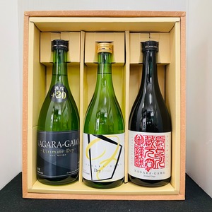 【ご贈答用・ギフトに】長良川 　究極の３点セット！　720ml　(箱入り)