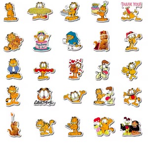 送料無料!【 Garfield / ガーフィールド 】STICKER(ステッカー)50枚SET 〚アメリカン雑貨 アメトイ〛