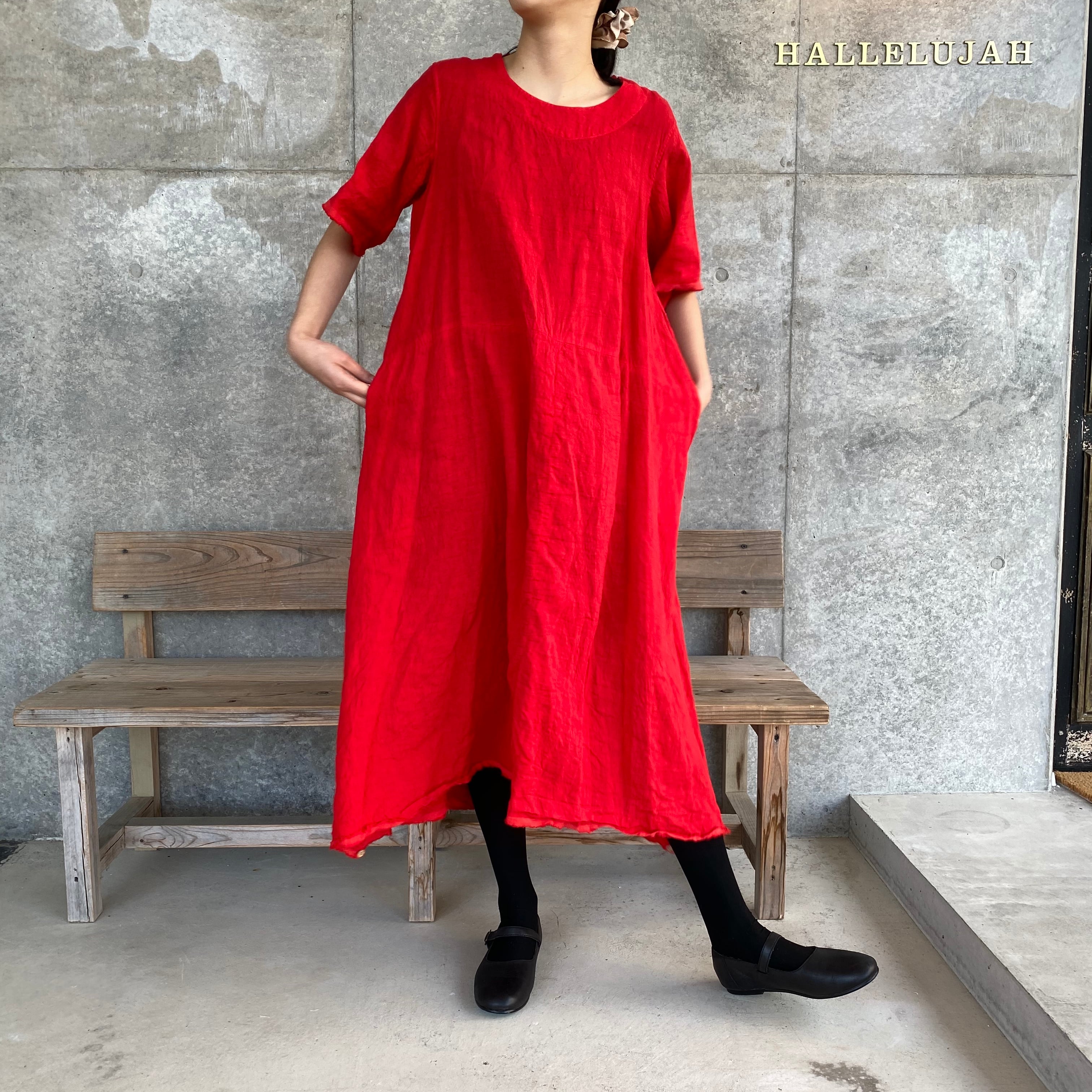 HALLELUJAH La Pucelle リネン 羊飼い少女のワンピース | comonuevo.com.co