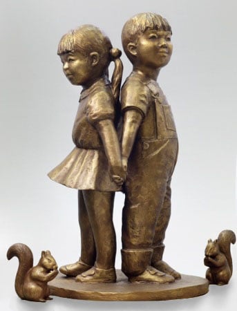 屋外ブロンズ像 | 株式会社竹中銅器