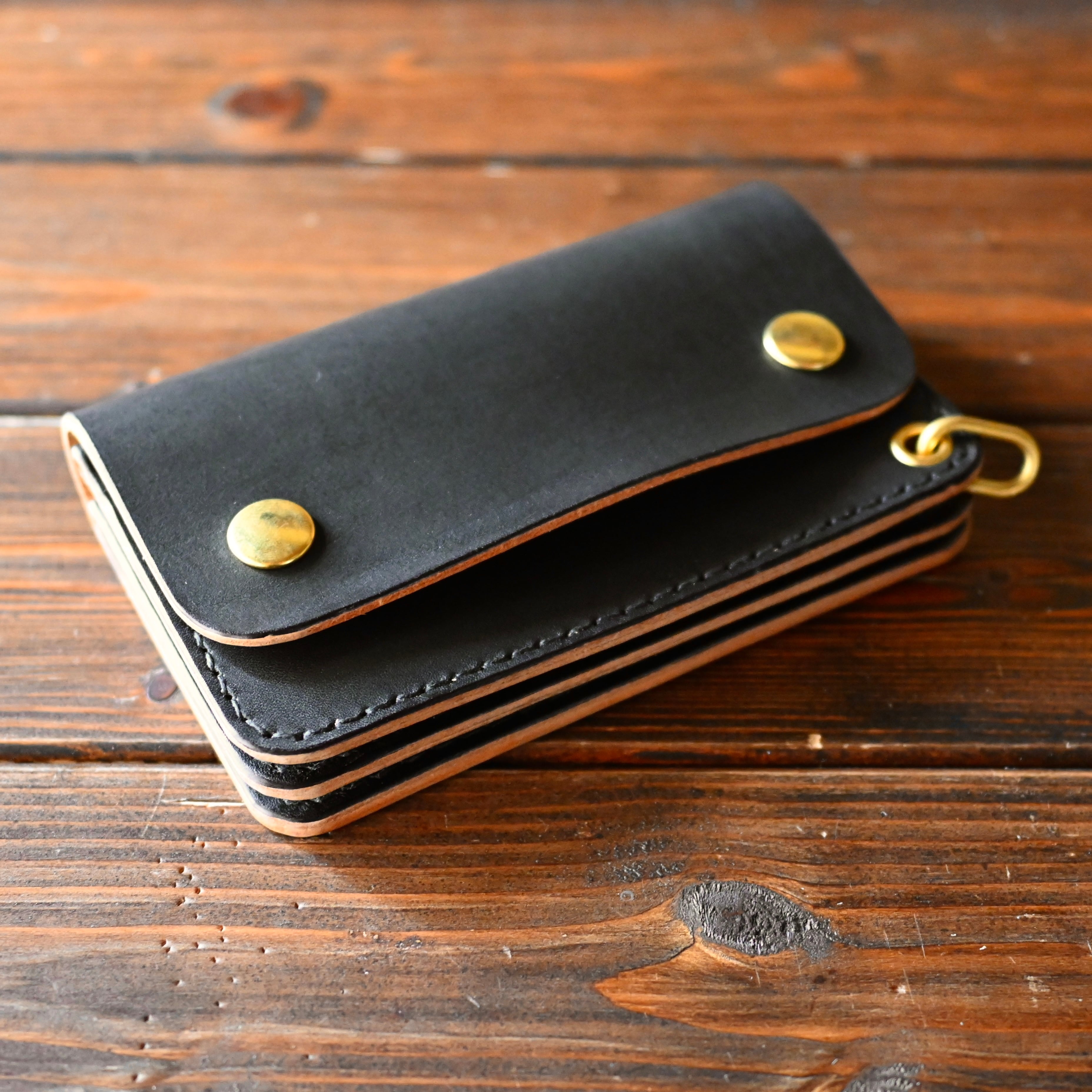 カスタムオーダー Trucker Wallet-01】 | yc_leather.craft