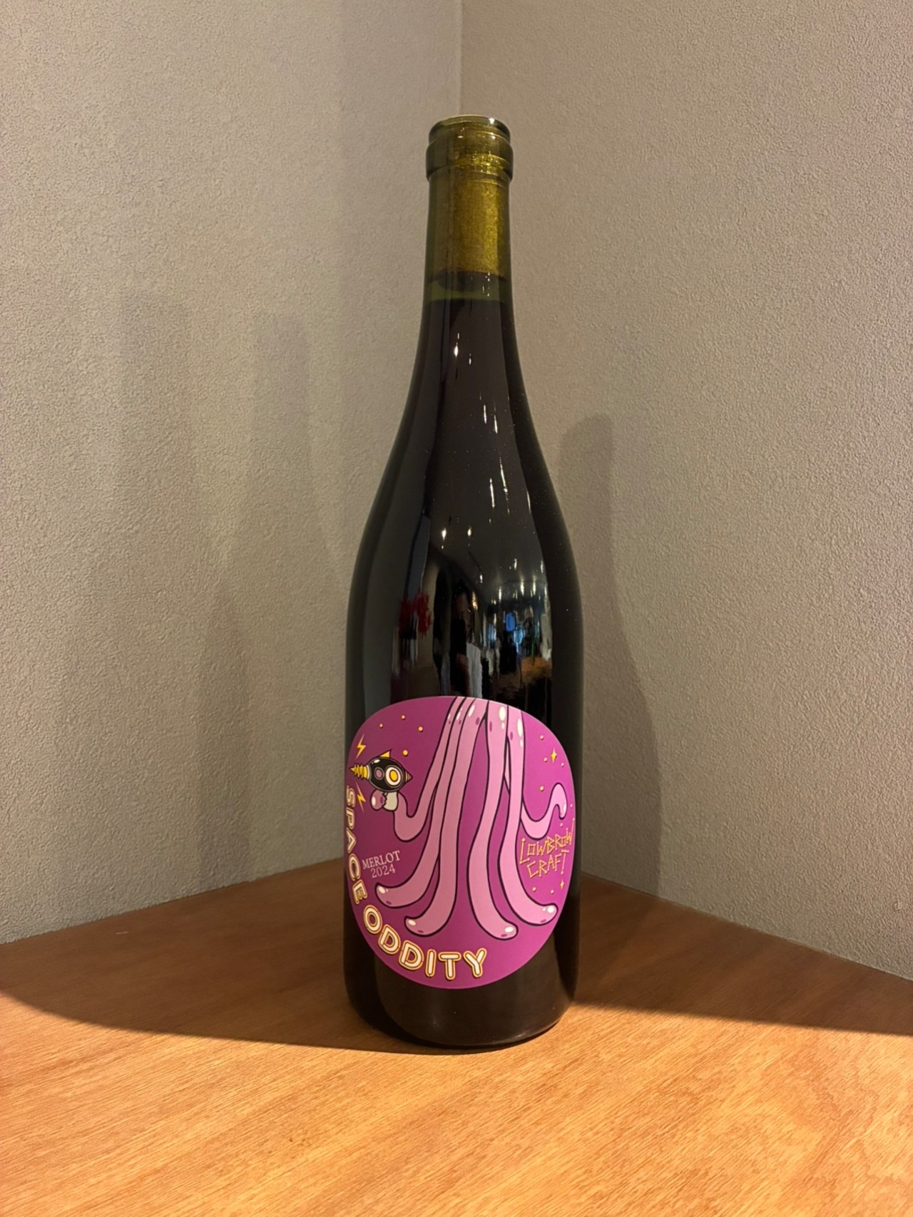 SPACE ODDITY merlot 2024 750ml