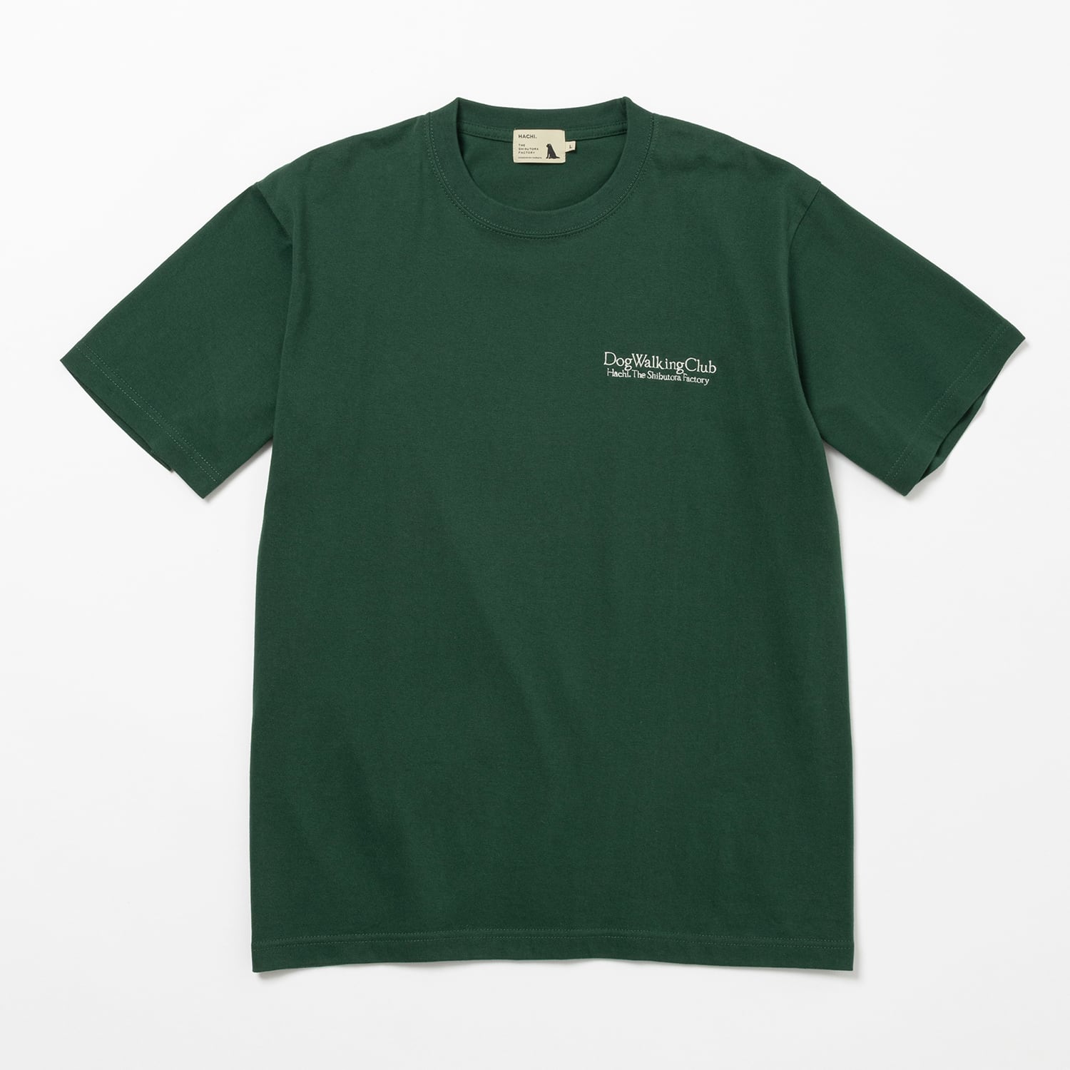 DOG WALKING CLUB TEE - GREEN - | HACHI.THE SHIBUTORA FACTORY