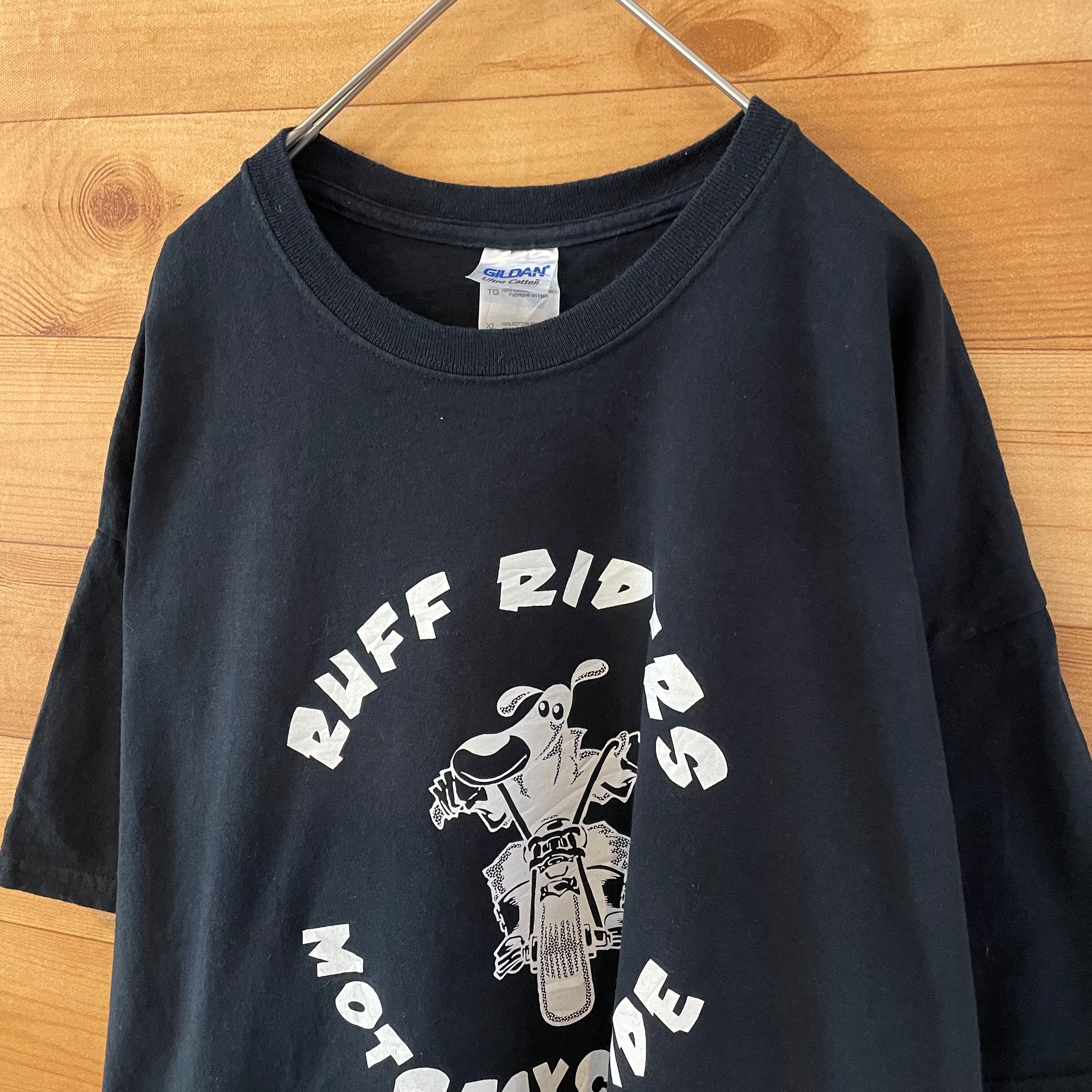 VINTAGE ヴィンテージ 00s Ruff Ryders Tour 2000 ラフライダースフロントプリント半袖Tシャツカットソー ヴィンテージ ブラック