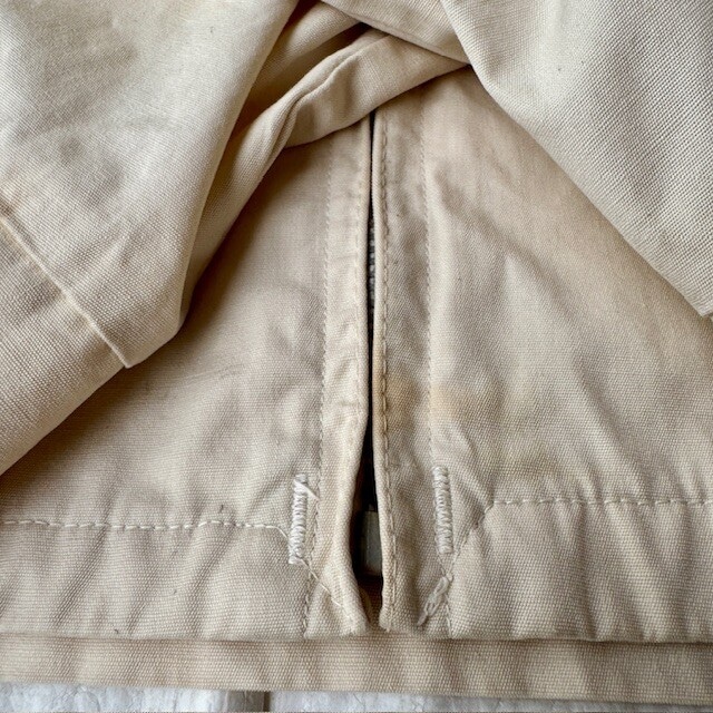Champion ジップアップブルゾン 60s コットン エクリュ Talonジップ ヴィンテージ古着 画像10