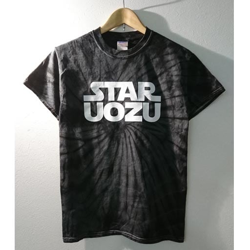 STAR UOZU　Tシャツ　ブラックスパイダー×ホワイト