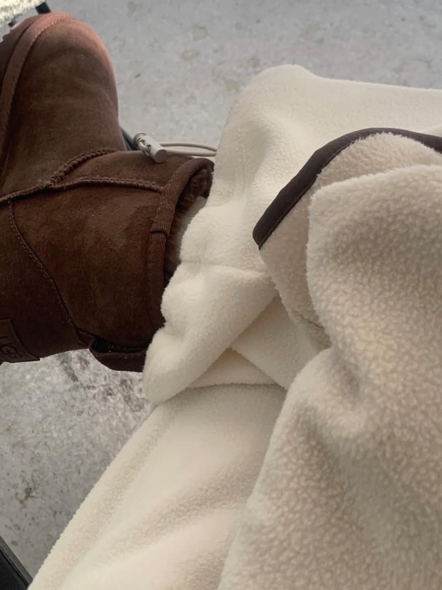 (予約) LITER / Snow fleece 2way straight pants 2color