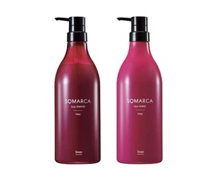 【人気】ホーユー ソマルカ カラーシャンプー ピンク 770ml + カラーチャージ(カラートリートメント) ピンク 750g