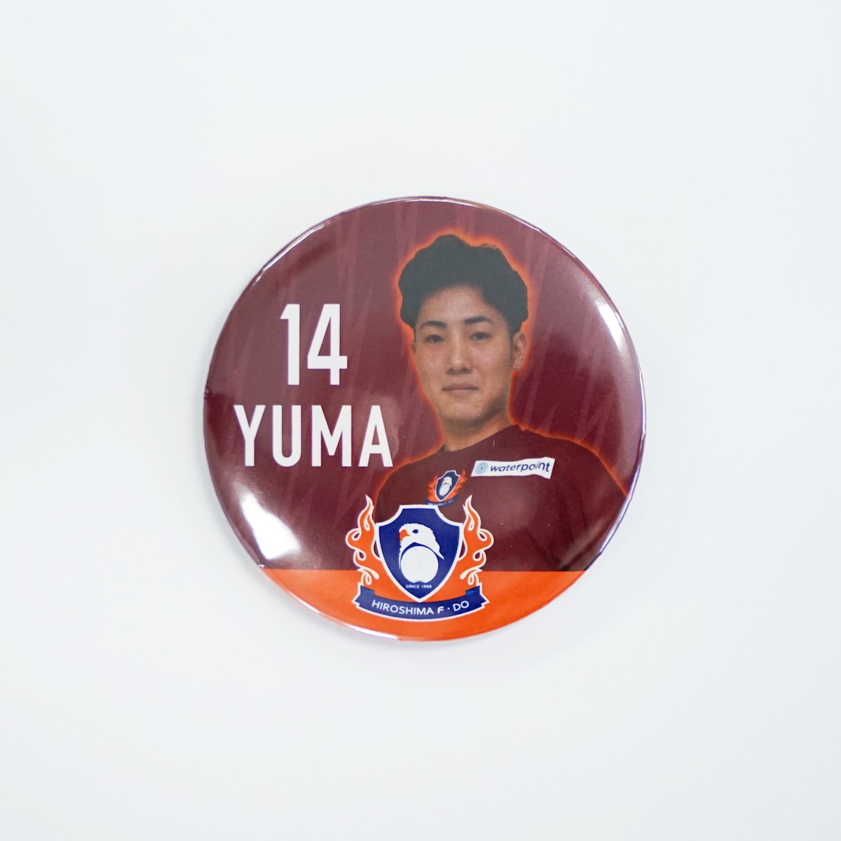 選手缶バッチ「森 悠真#14」【広島エフ・ドゥ 公式グッズ】 | F・do