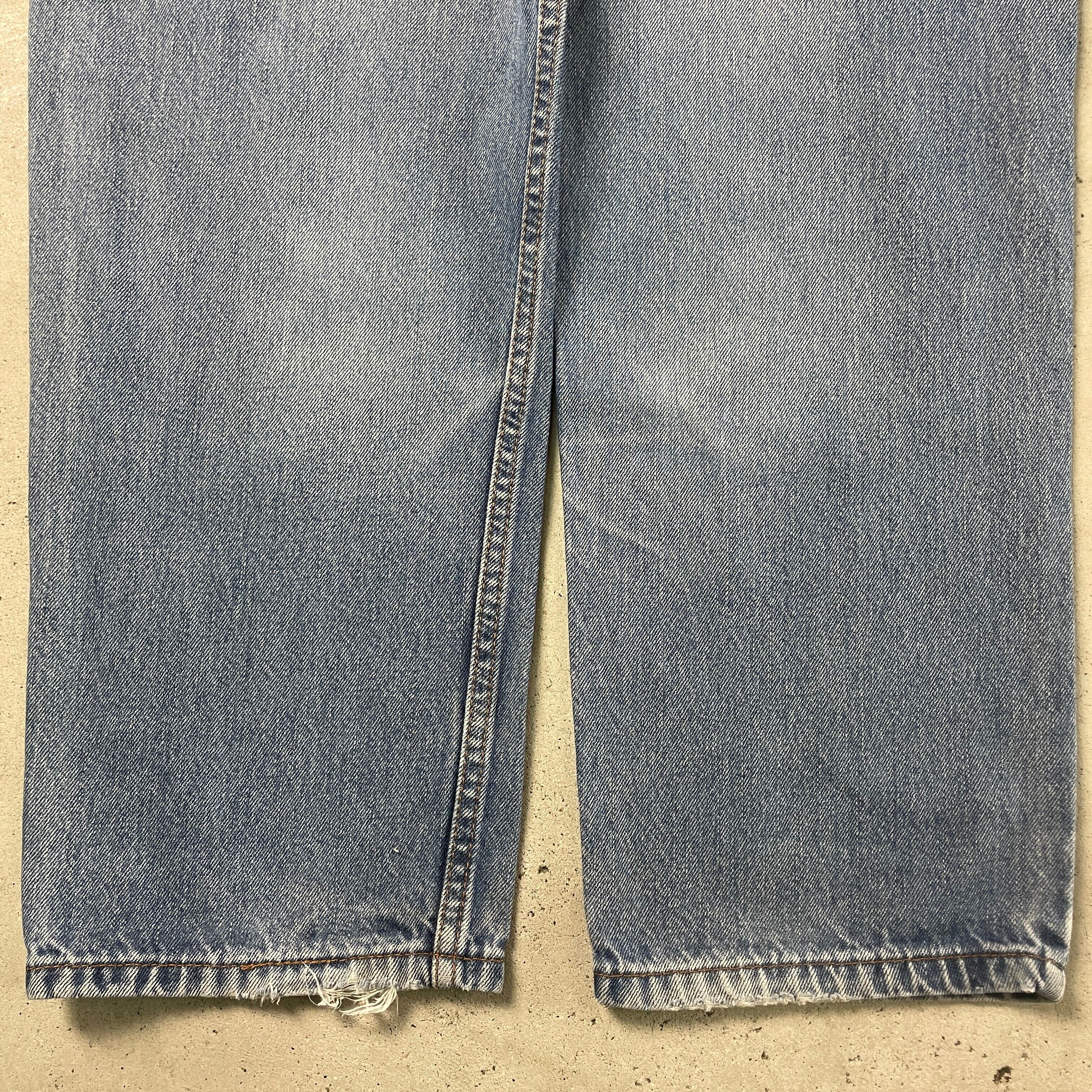 00年代 Levi's リーバイス 550 テーパード ワイド バギー デニムパンツ