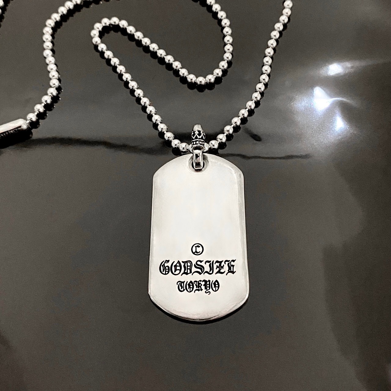 GODSIZE® I.D. TAG #1 PENDANT / ゴッドサイズ® I.D.タグ #1 ペンダント