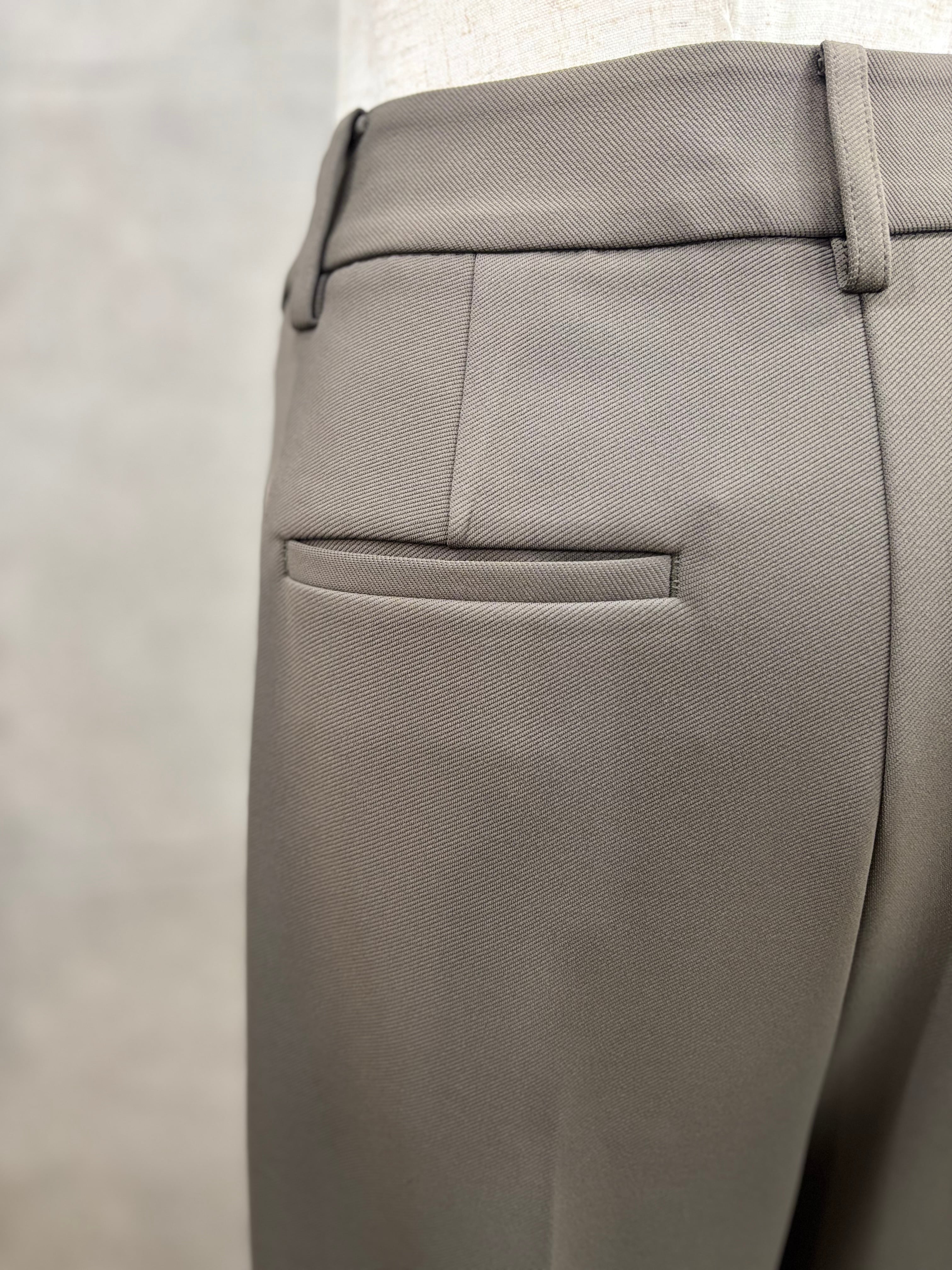 SALE】DigniteCollier(ディニテコリエ)ダブルタックワイドパンツ 36