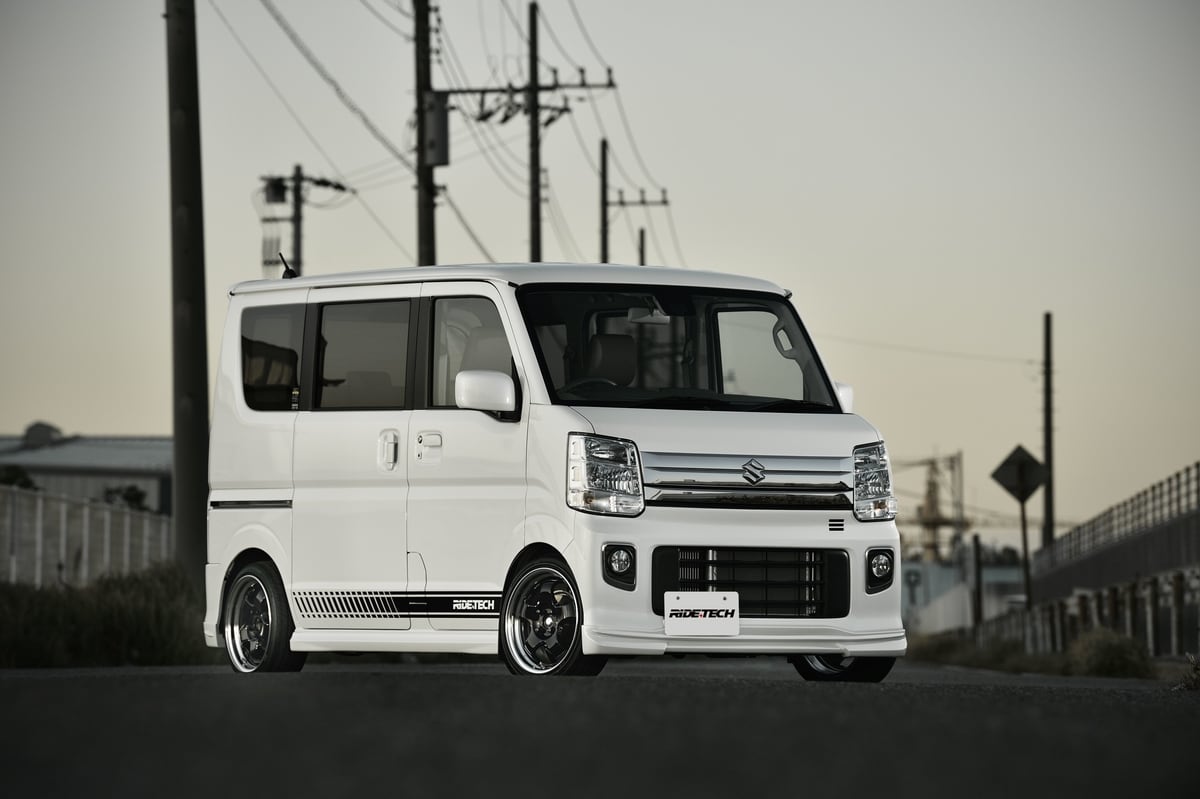 エブリイDA17用フロントハーフエアロ | RIDE+TECH