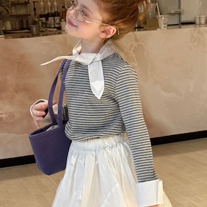 春ネッカチーフ付きトップスORスカート