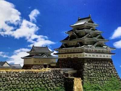 ☆完成品 鹿苑寺 金閣寺 ケース付き ミニ18サイズ 日本の寺 世界遺産