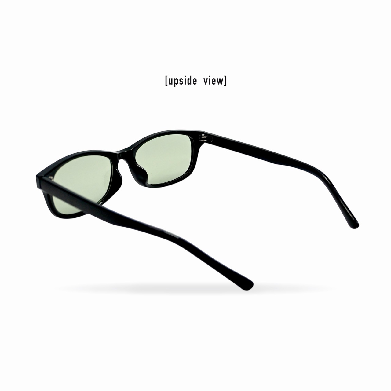 #AIRGRAM / GOLF&CITY サングラス /(形:ユニ スクエア 色:ブラック レンズ:ライトグリーン) / TPGC-5035-3