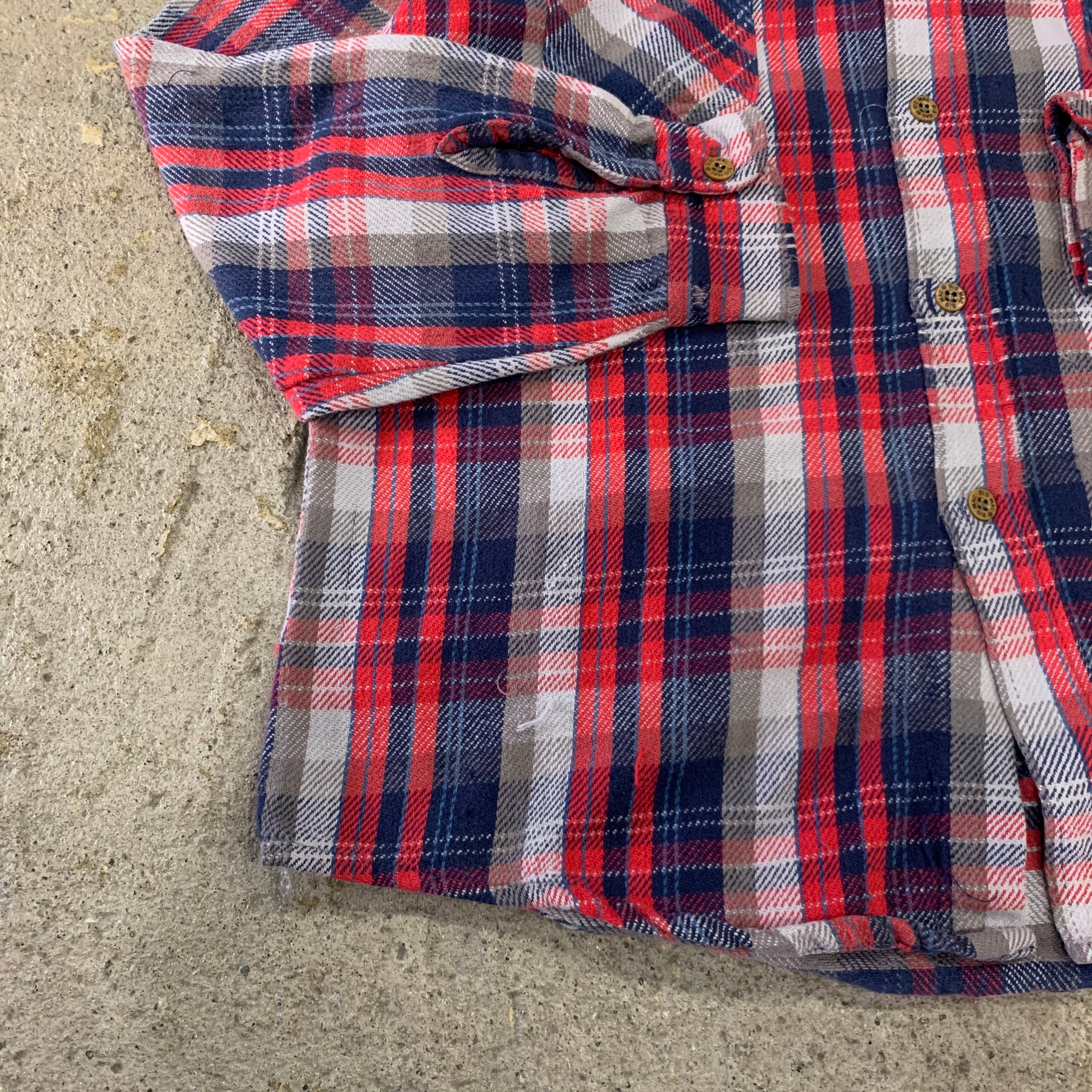 80s BIG MAC flannel shirt | What'z up