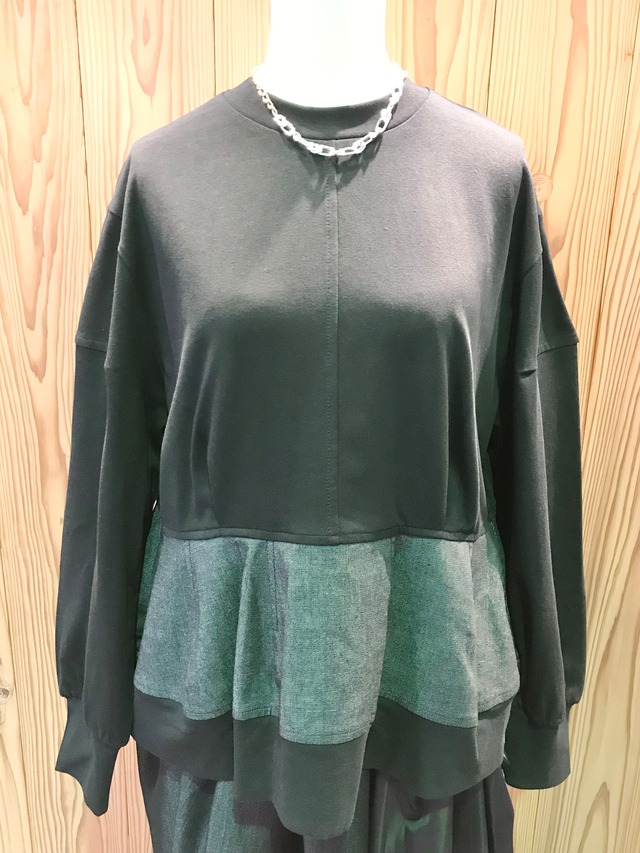 【MARECHAL TERRE】裾デザイントップス