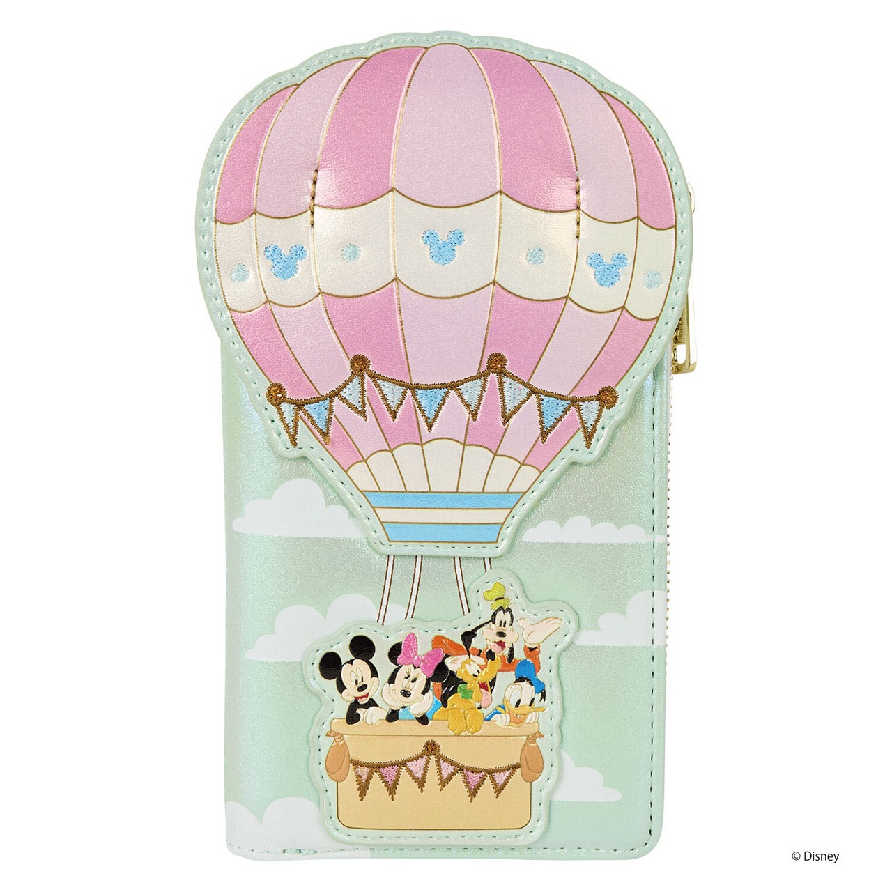 LF DISNEY MICKEY & FRIENDS HOT AIR BALLOON WALLET_WDWA3308
