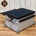 【送料無料】スノーピーク シェルフコンテナ25タイプ専用カスタム 3点セット(スライドトップ・サイドウイング・サイドバー)