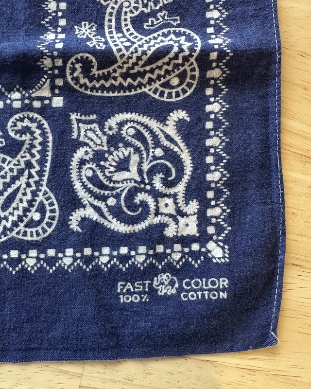 -ELEPHANT BRAND- Vintage 60s-70s Bandana