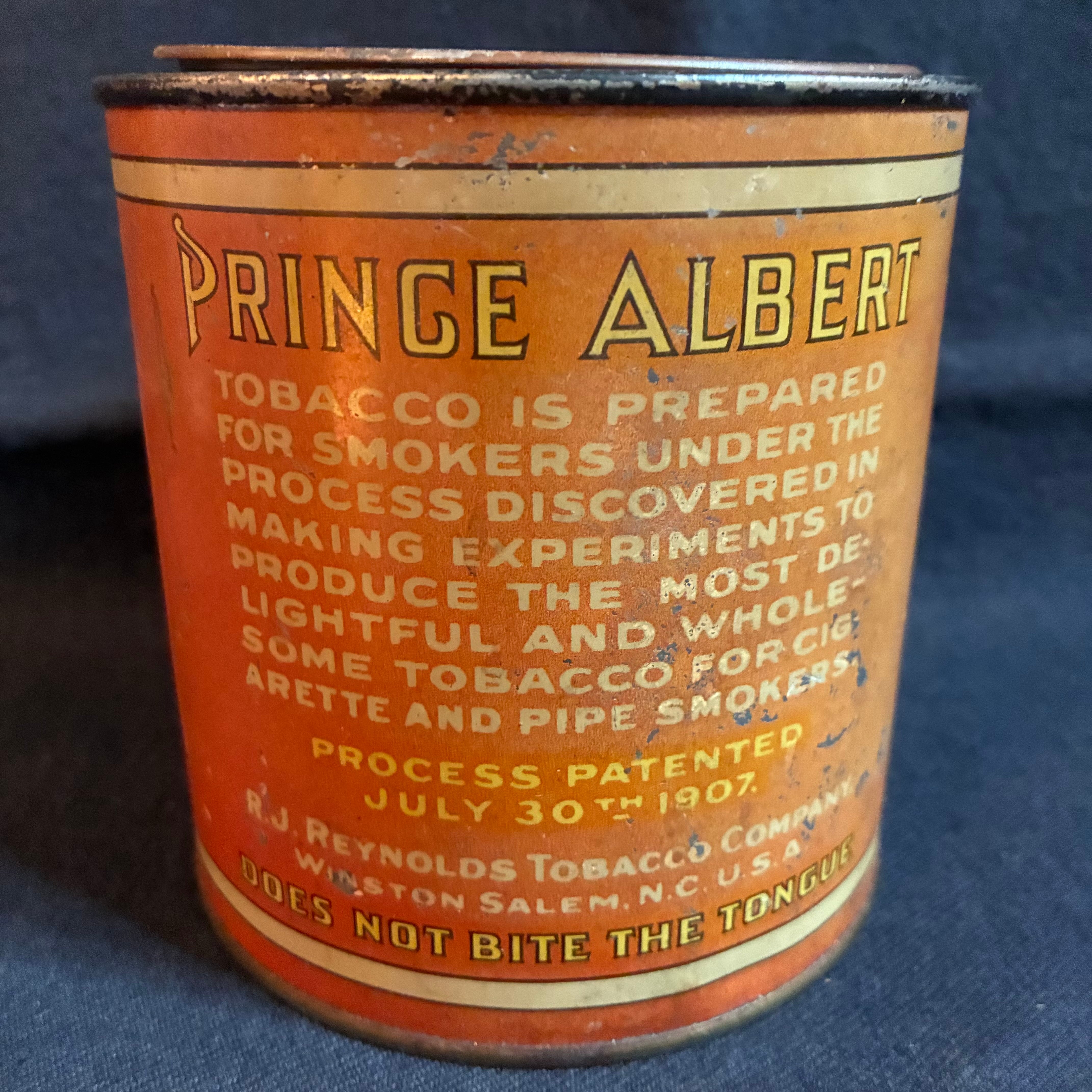 1940s-1950s プリンスアルバート Prince Albert タバコ缶 T-183