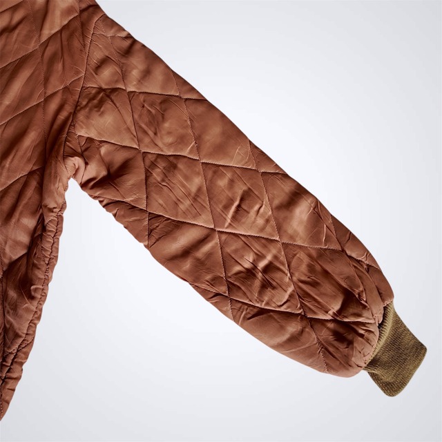 1960s SALMON PINK QUILTING JACKET