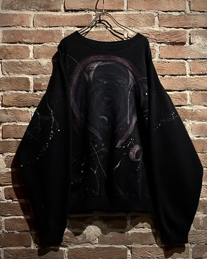 【Caka act3】Special Hand Paint Custom Vintage Loose Sweat Shirt