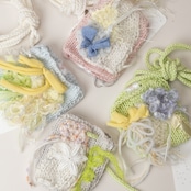 < hiruneknit > omamori pochette
