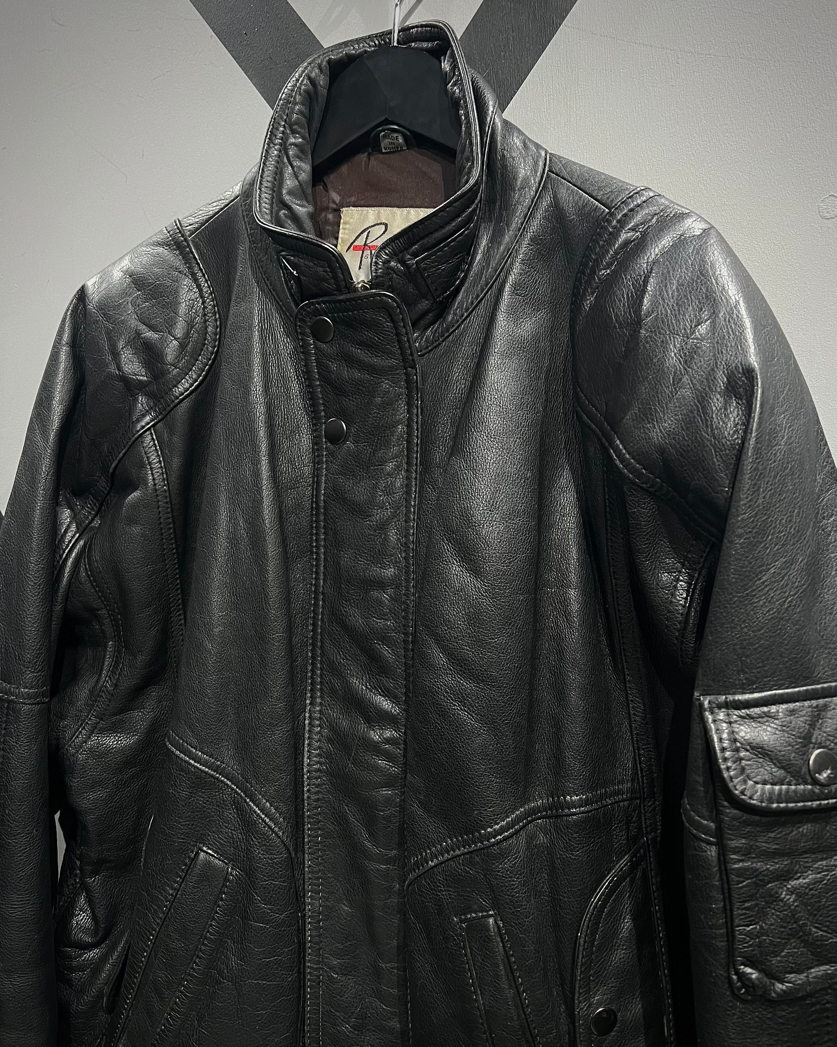 X VINTAGE】80's Flight Detail Vintage Leather Jacket | Caka(カカ