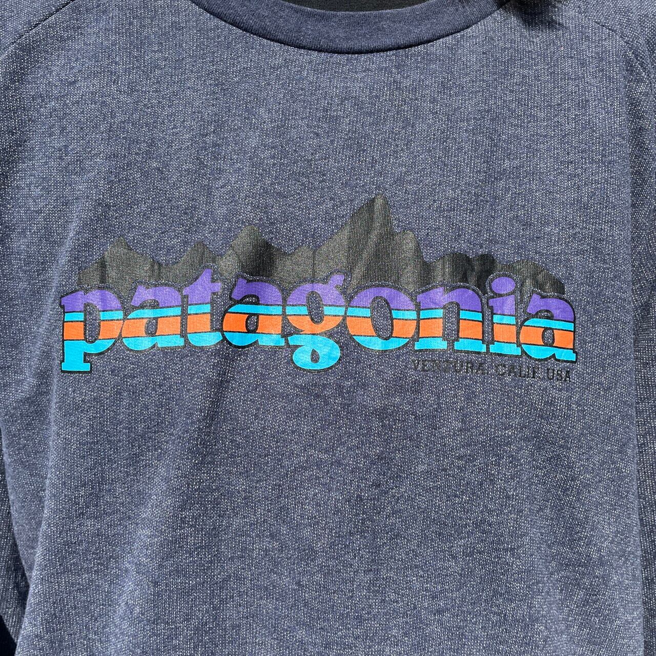 patagonia パタゴニア フロントロゴ プリント ラグランスウェット