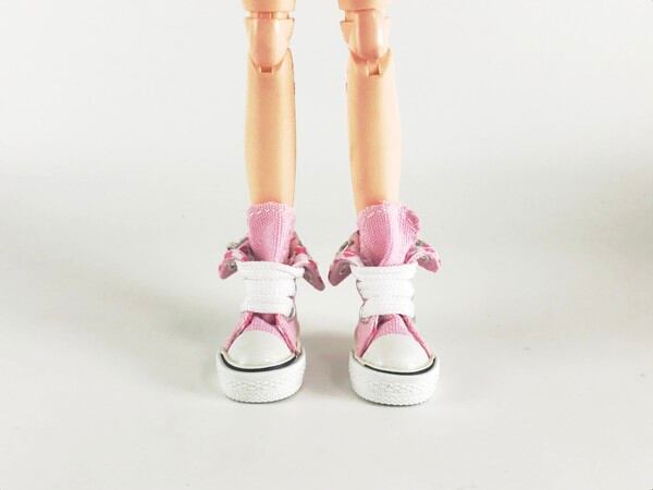 ドール靴 1/6 女性用 スニーカー SHP092PNK MW - 画像4