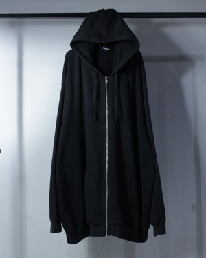 【Caka BLACK】“KING SIZE” “6XL” Vintage Oversized Zip Up Hoodie