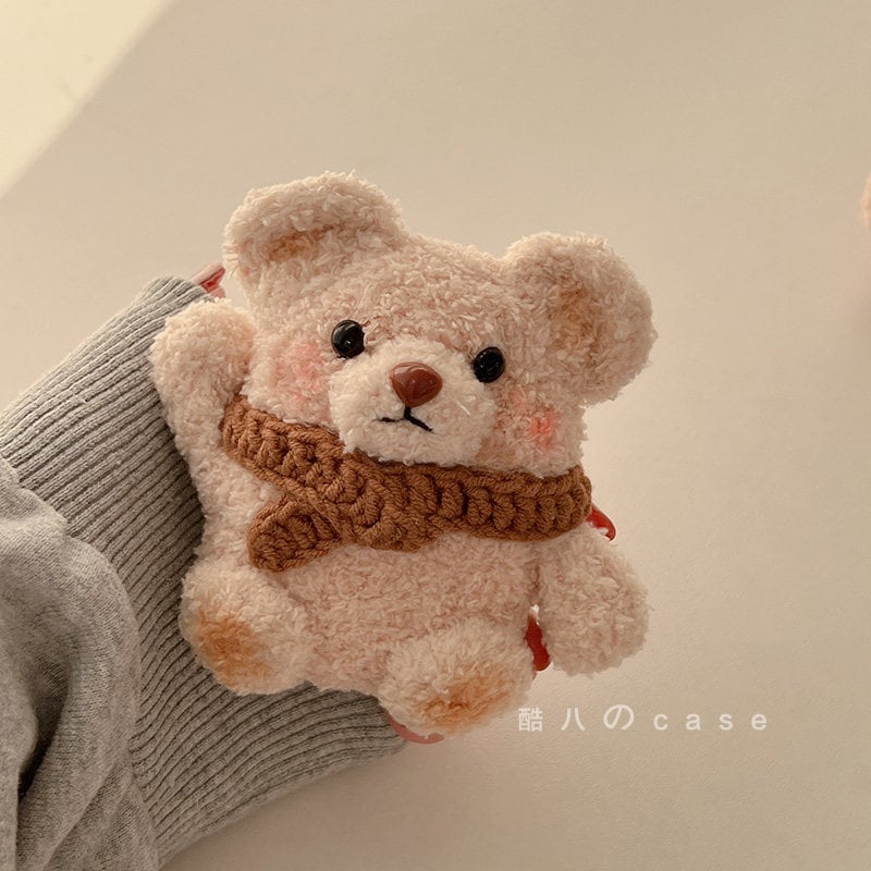 AirPods Pro ケース くま くまちゃん かわいい ぬいぐるみ 第1世代 第2