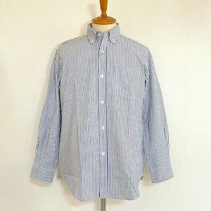 Stripe Oxford BD Shirts　Navy