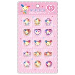 【ロット販売】【6入】ウサハナ クリスタルシール ピンク(8321434)