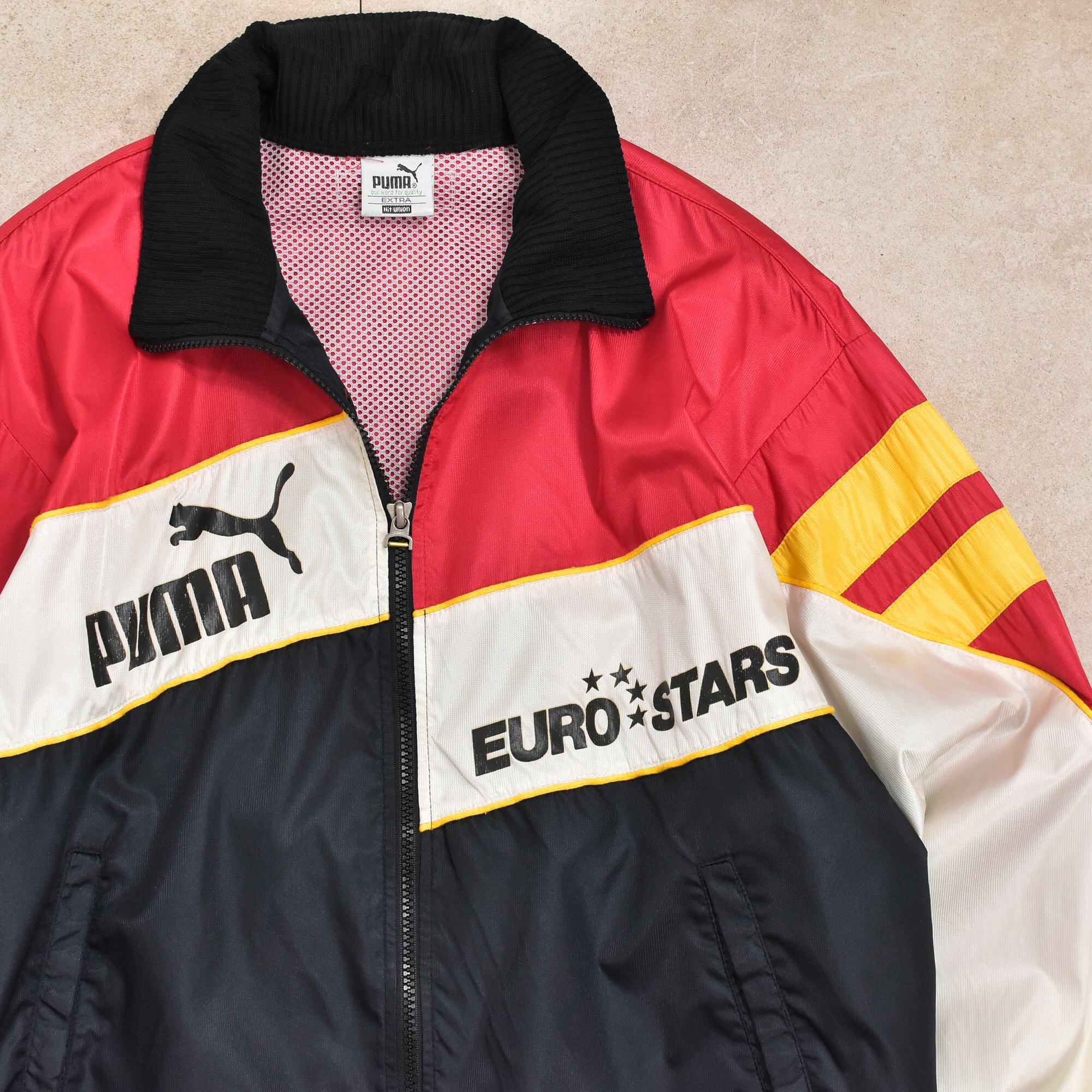【vintage】70s PUMA track jacket 目ありタグ