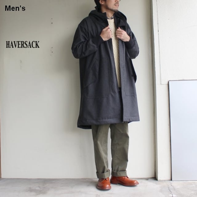 HAVERSACK ナイロンミリタリーコート