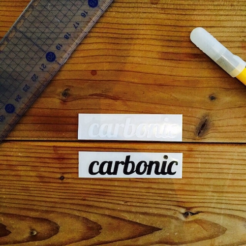 carbonic cutting sticker (S)