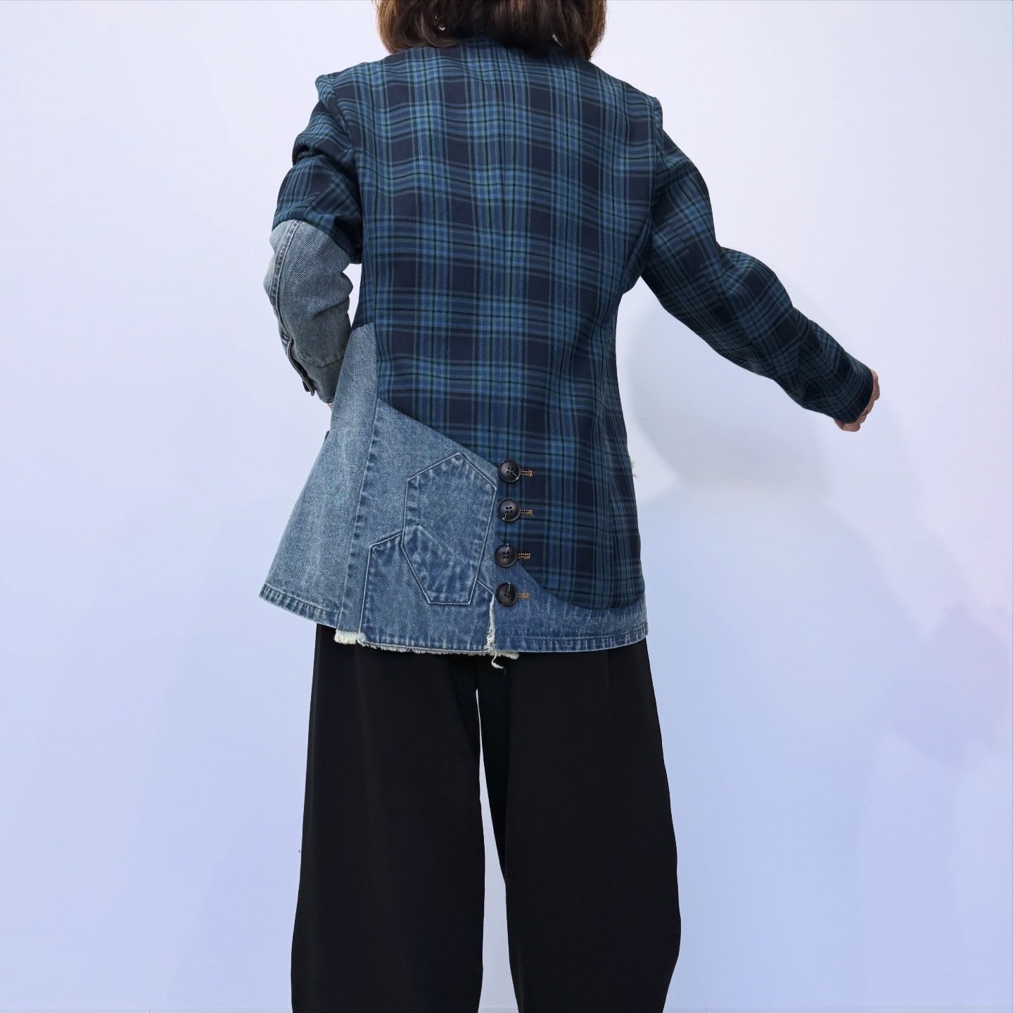 ミカーレミカーレ MICALLEMICALLE micallemicalle デニム切り替え